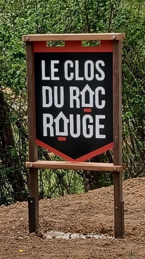 Le Clos Le Roc Rouge Castels Exterior foto